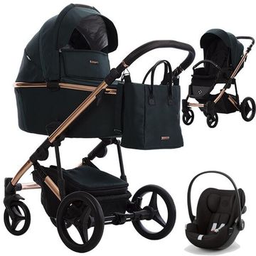 Bebetto LOREN PREMIUM CLASS wózek 3w1 + Cybex CLOUD G i-Size