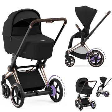 Cybex e-PRIAM 4.0 wózek elektryczny 3w1 + fotelik CLOUD G i-Size