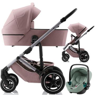 BRITAX SMILE 5Z wózek 4w1 z fotelikiem BABYSAFE 3 i-Size + baza