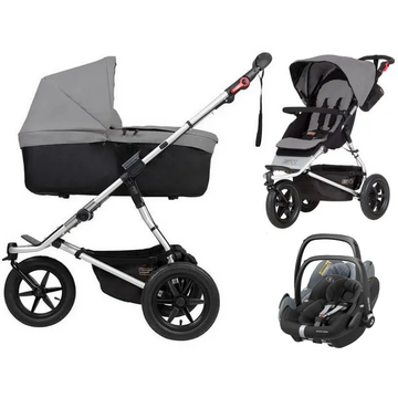 MOUNTAIN BUGGY URBAN wózek 3w1 z fotelikiem MC PEBBLE PRO