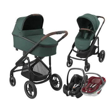 MAXI COSI PLAZA PLUS wózek 3w1 z fotelikiem Maxi Cosi Coral 360