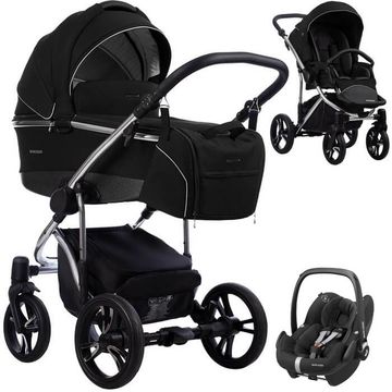 BEBETTO BRESSO PREMIUM wózek 3w1 | MAXI COSI PEBBLE PRO