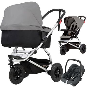 MOUNTAIN BUGGY SWIFT wózek 3w1 | fotelik MAXI COSI CABRIO FIX i-Size