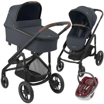 MAXI COSI PLAZA PLUS wózek 3w1 z fotelikiem Maxi Cosi Coral 360