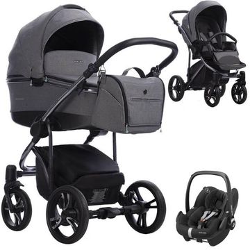 BEBETTO BRESSO PREMIUM wózek 3w1 | MAXI COSI PEBBLE PRO