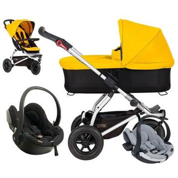 MOUNTAIN BUGGY SWIFT wózek 3w1 | fotelik BESAFE iZi GO MODULAR