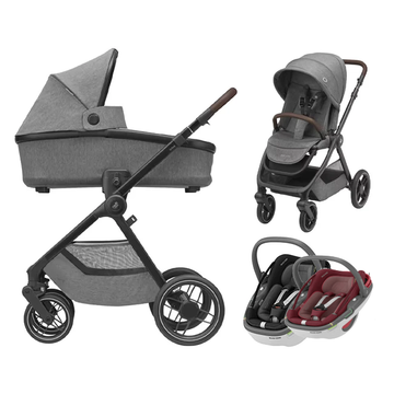 Maxi Cosi OXFORD wózek 3w1 z fotelikiem Maxi Cosi CORAL 360