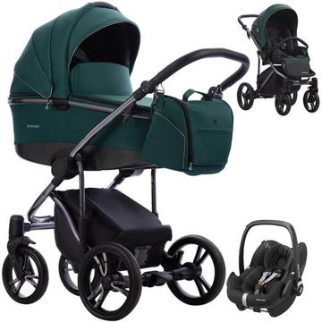 BEBETTO BRESSO PREMIUM wózek 3w1 | MAXI COSI PEBBLE PRO