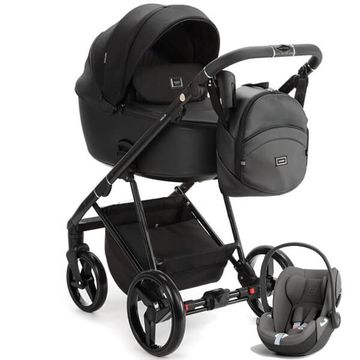 Adamex BLANC LUX wózek 3w1 + Cybex CLOUD T i-Size