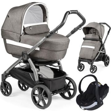 PEG PEREGO BOOK wózek 3w1 z fotelikiem BeSafe iZi GO MODULAR X1