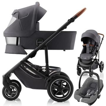 BRITAX SMILE 5Z wózek 3w1 z fotelikiem MAXI COSI CABRIO FIX i-Size