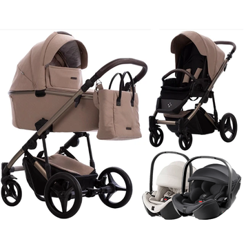 Bebetto LOREN PREMIUM CLASS wózek 3w1 + Britax BABY-SAFE PRO