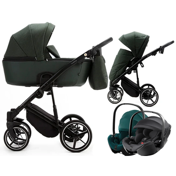 Adamex MOBI NEW wózek 3w1 z fotelikiem Britax BABY-SAFE PRO