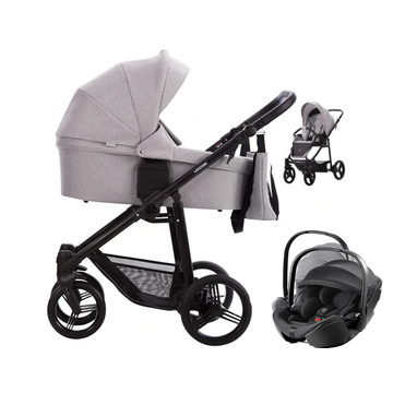 BEBETTO VULCANO wózek 3w1 z fotelikiem Britax Baby-Safe PRO