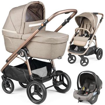 PEG PEREGO VELOCE TC BELVEDERE wózek 3w1 z fotelikiem LOUNGE