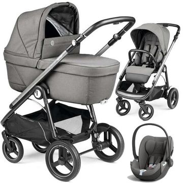 PEG PEREGO VELOCE TC BELVEDERE wózek 3w1 + fotelik Cybex CLOUD T i-Size