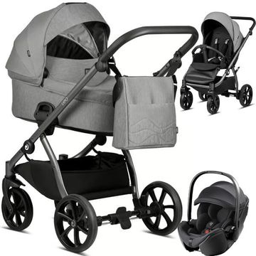 Tutis LEO wózek 3w1 + fotelik Britax BABY-SAFE PRO i-Size