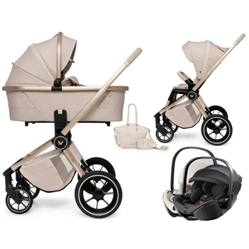 Muuvo QUICK BOHO wózek 3w1 z fotelikiem Britax Baby-Safe PRO i-Size