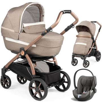 PEG PEREGO BOOK wózek 3w1 z fotelikiem Cybex CLOUD T i-Size