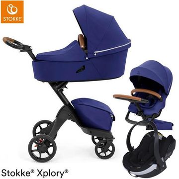 STOKKE XPLORY X wózek 3w1 z fotelikiem iZi GO MODULAR X1