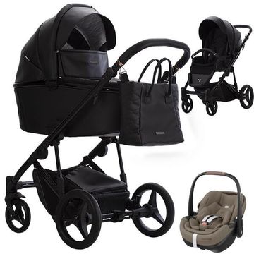 Bebetto LOREN PREMIUM CLASS wózek 3w1 + Maxi Cosi PEBBLE 360 PRO 2