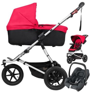 MOUNTAIN BUGGY URBAN wózek 3w1 | MAXI COSI CABRIO FIX i-Size