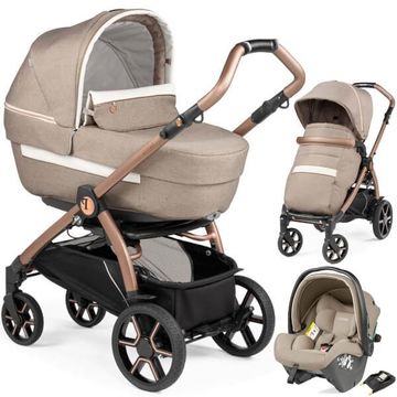 PEG PEREGO BOOK wózek 4w1 z fotelikiem VIAGGIO SLK i-Size i bazą