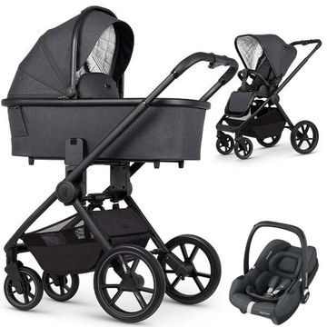 VENICCI TINUM EDGE wózek 3w1 + fotelik Maxi Cosi CABRIO-FIX i-Size