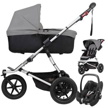 MOUNTAIN BUGGY URBAN wózek 3w1 z fotelikiem MC PEBBLE PRO