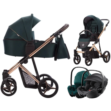 BEBETTO FLAVIO PREMIUM CLASS wózek 3w1 z fotelikiem Britax BABY-SAFE PRO