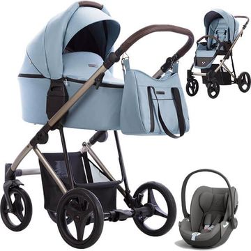 BEBETTO FLAVIO PREMIUM CLASS wózek 3w1 z fotelikiem Cybex CLOUD T i-Size