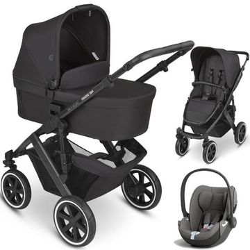 ABC DESIGN SALSA 4 AIR 2024 wózek 3w1 | fotelik CYBEX CLOUD T i-Size