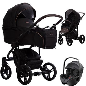 Bebetto BRESSO ONYX wózek 3w1 z fotelikiem Britax BABY-SAFE PRO