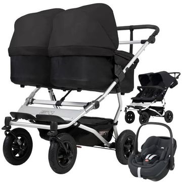 MOUNTAIN BUGGY DUET 3 wózek 3w1 z Maxi Cosi PEBBLE 360 PRO