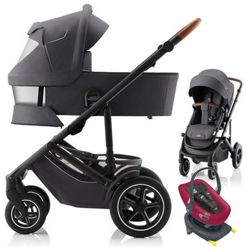 BRITAX SMILE 5Z wózek 3w1 z fotelikiem SWANDOO ALBERT 1.2 + baza