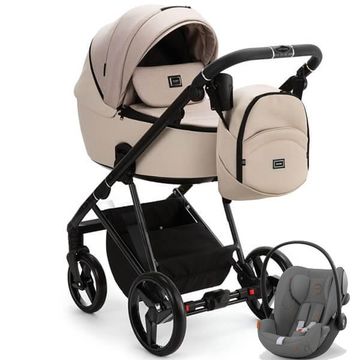 Adamex BLANC LUX wózek 3w1 + Cybex CLOUD G i-Size