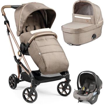 PEG PEREGO VIVACE BELVEDERE wózek 3w1 z fotelikiem LOUNGE