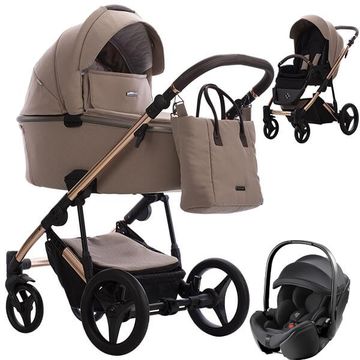 Bebetto LOREN PREMIUM CLASS wózek 3w1 + Britax BABY-SAFE PRO