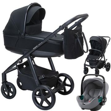 ESPIRO NEXT UP BLACK wózek 4w1 | fotelik BRITAX BABY SAFE 3 i-Size + baza