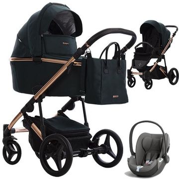 Bebetto LOREN PREMIUM CLASS wózek 3w1 + Cybex CLOUD T i-Size