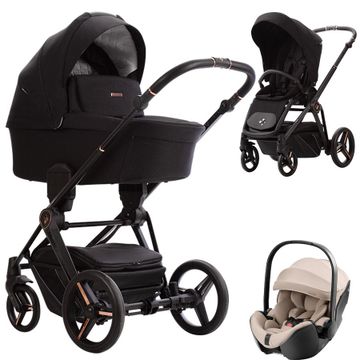 Bebetto MONTI wózek 3w1 z fotelikiem Britax BABY-SAFE PRO i-Size