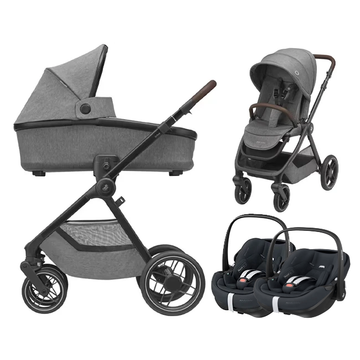 Maxi Cosi OXFORD wózek 3w1 z fotelikiem Maxi Cosi PEBBLE 360 PRO 2