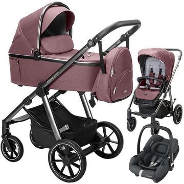 ESPIRO BUENO wózek 3w1 + Maxi Cosi CABRIO FIX i-Size