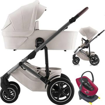 BRITAX SMILE 5Z wózek 3w1 z fotelikiem SWANDOO ALBERT 1.2 + baza