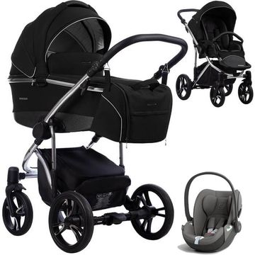 BEBETTO BRESSO PREMIUM wózek 3w1 | fotelik CYBEX CLOUD T i-Size