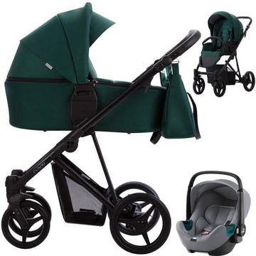 BEBETTO FLAVIO wózek 4w1 | fotelik BRITAX BABY SAFE 3 i-Size + baza