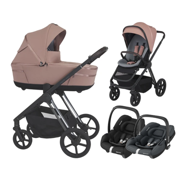 ESPIRO MILOO wózek 3w1 + fotelik Maxi Cosi CABRIO FIX i-Size