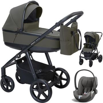 ESPIRO NEXT UP BLACK wózek 3w1 | fotelik Cybex CLOUD T i-Size