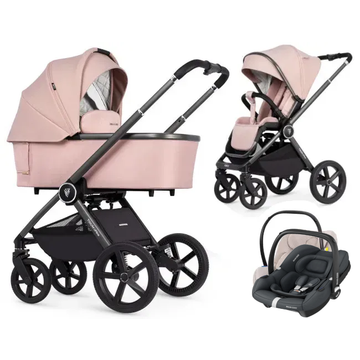 VENICCI TINUM Upline wózek 3w1 | Maxi Cosi Cabrio Fix i-Size