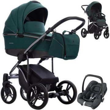 BEBETTO BRESSO PREMIUM wózek 3w1 z fotelikiem MAXI COSI CABRIO FIX i-Size